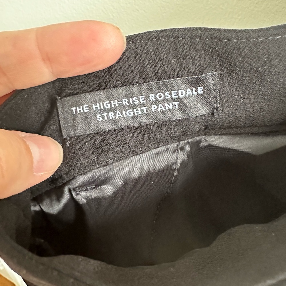 Madewell Rosedale High Rise Pants - Picture 2 of 6